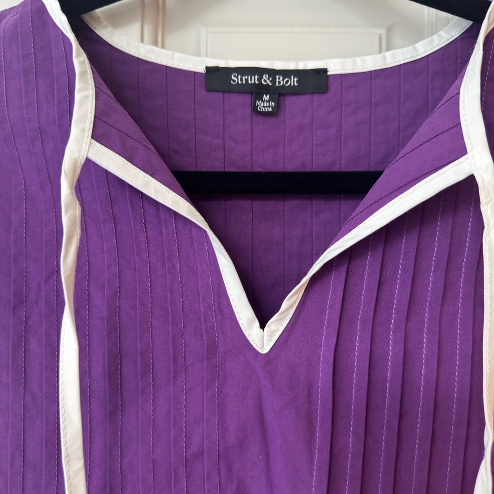 Strut & Bolt Purple Women's Top